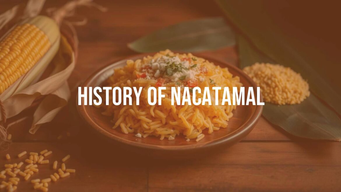 Traditional Nicaraguan nacatamal on a wooden plate, surrounded by ingredients like corn masa and banana leaves, warm and inviting lighting, cultural vibe, realistic style.